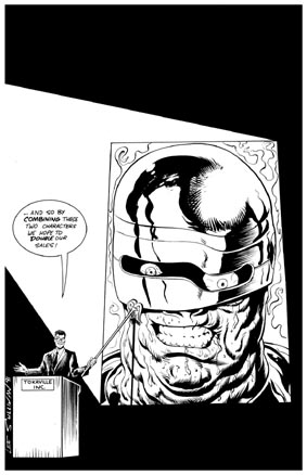 RoboCop meets . . . TromoCop - issue 25 cover