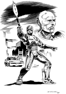 first test illustration used for promo purposes (Kim DeMulder inks)