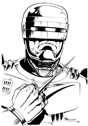 first portrait of Robo 